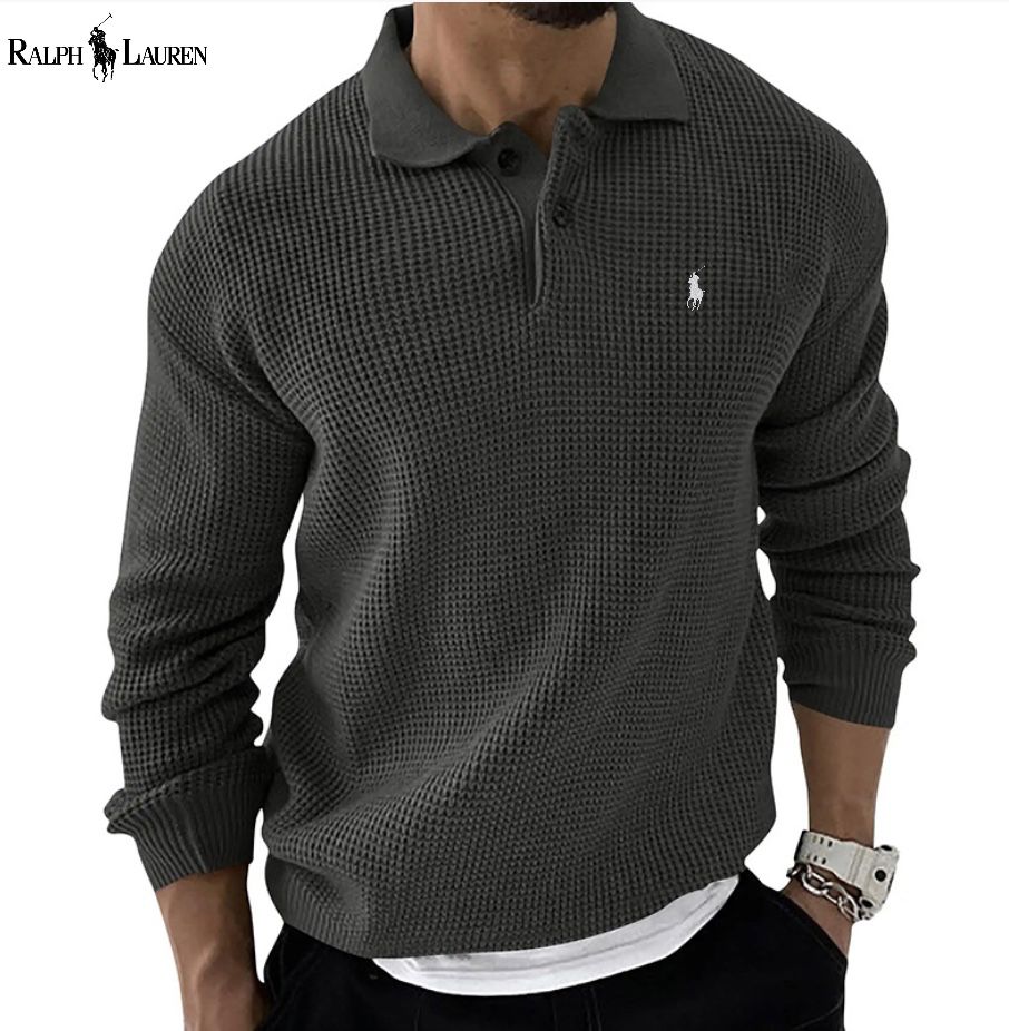 Stylish Lapel Sweater for Men