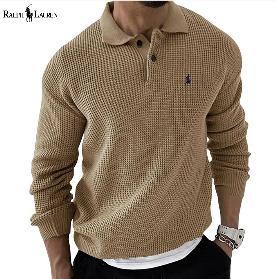 Stylish Lapel Sweater for Men